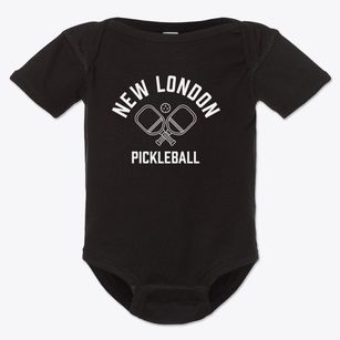 New London Missouri Pickleball Baby Onesie
