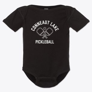 Conneaut Lake Pennsylvania Pickleball Baby Onesie
