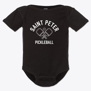 St. Peter Minnesota Pickleball Baby Onesie