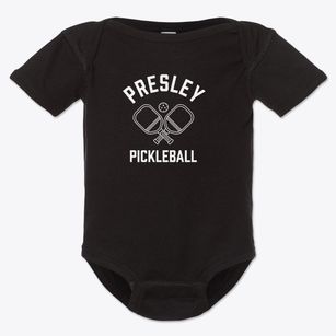 Presley Georgia Pickleball Baby Onesie