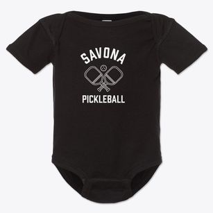 Savona Ohio Pickleball Baby Onesie