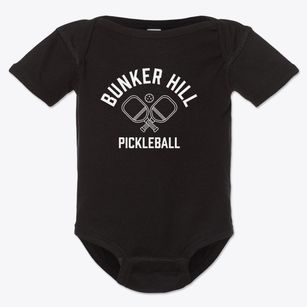 Bunker Hill Missouri Pickleball Baby Onesie