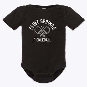 Flint Springs Tennessee Pickleball Baby Onesie