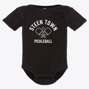 Steen Town North Carolina Pickleball Baby Onesie