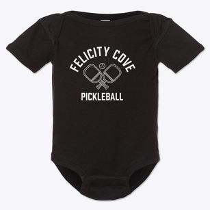Felicity Cove Maryland Pickleball Baby Onesie