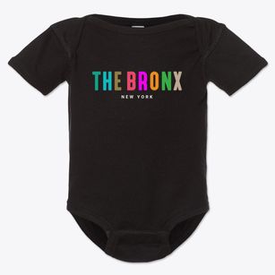 The Bronx New York Color Pop Baby Onesie