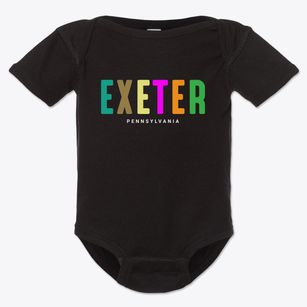 Exeter Pennsylvania Color Pop Baby Onesie