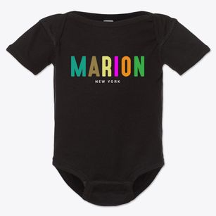Marion New York Color Pop Baby Onesie