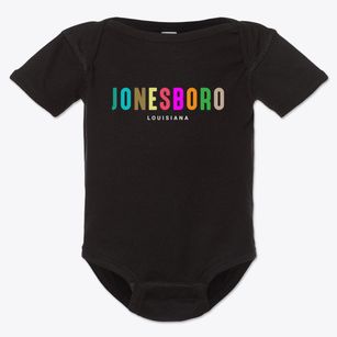 Jonesboro Louisiana Color Pop Baby Onesie