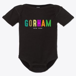 Gorham New York Color Pop Baby Onesie