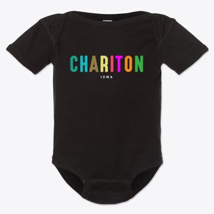 Chariton Iowa Color Pop Baby Onesie