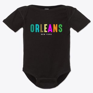 Orleans New York Color Pop Baby Onesie