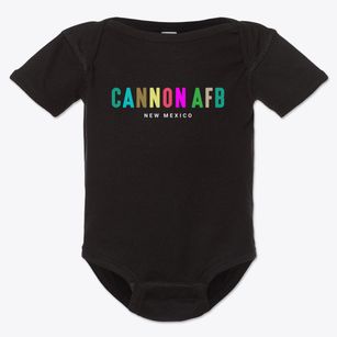Cannon Afb New Mexico Color Pop Baby Onesie