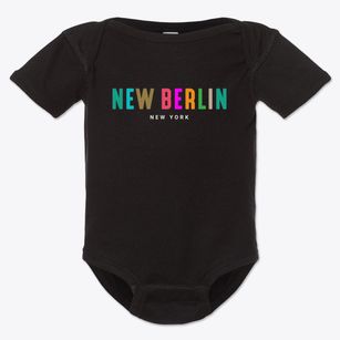 New Berlin New York Color Pop Baby Onesie