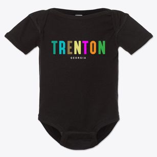 Trenton Georgia Color Pop Baby Onesie