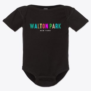 Walton Park New York Color Pop Baby Onesie