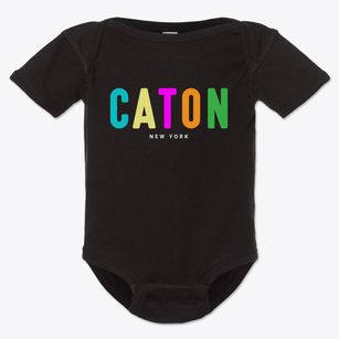 Caton New York Color Pop Baby Onesie