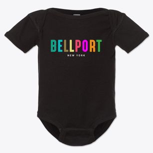 Bellport New York Color Pop Baby Onesie