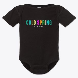 Cold Spring New York Color Pop Baby Onesie