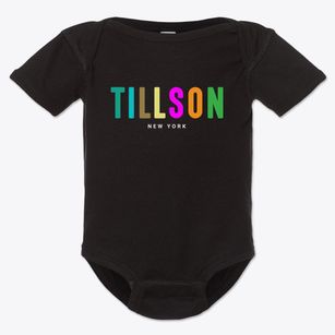 Tillson New York Color Pop Baby Onesie