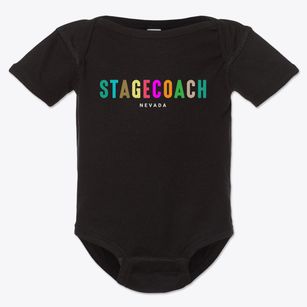 Stagecoach Nevada Color Pop Baby Onesie