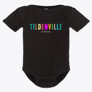 Tildenville Florida Color Pop Baby Onesie