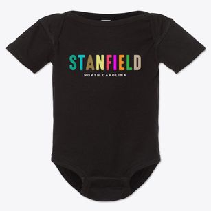 Stanfield North Carolina Color Pop Baby Onesie