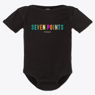 Seven Points Texas Color Pop Baby Onesie