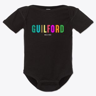 Guilford Maine Color Pop Baby Onesie