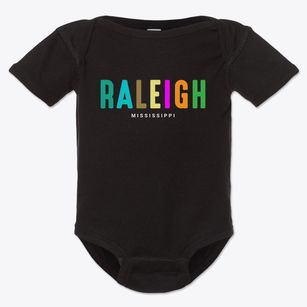 Raleigh Mississippi Color Pop Baby Onesie