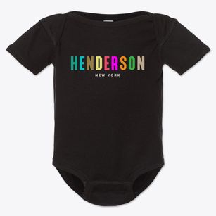 Henderson New York Color Pop Baby Onesie