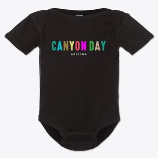 Canyon Day Arizona Color Pop Baby Onesie