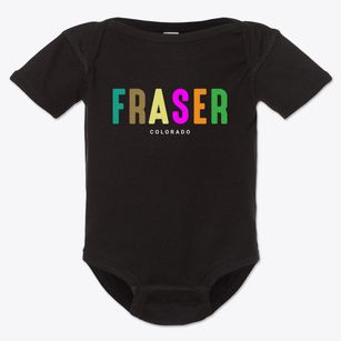 Fraser Colorado Color Pop Baby Onesie