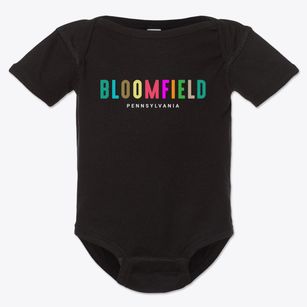 Bloomfield Pennsylvania Color Pop Baby Onesie