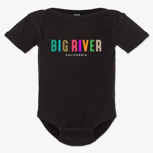 Big River California Color Pop Baby Onesie