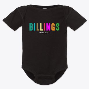Billings Missouri Color Pop Baby Onesie