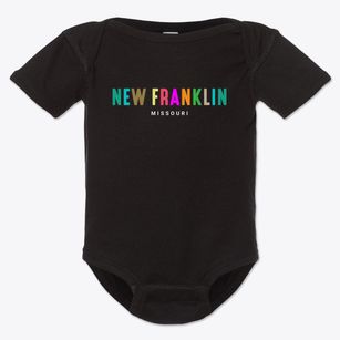 New Franklin Missouri Color Pop Baby Onesie