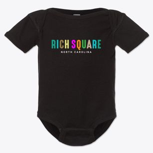 Rich Square North Carolina Color Pop Baby Onesie