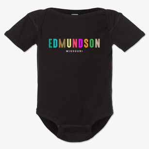 Edmundson Missouri Color Pop Baby Onesie