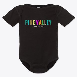 Pine Valley New York Color Pop Baby Onesie