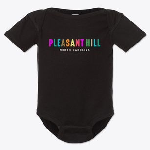 Pleasant Hill North Carolina Color Pop Baby Onesie