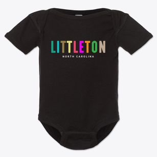 Littleton North Carolina Color Pop Baby Onesie