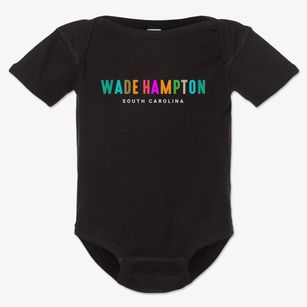 Wade Hampton South Carolina Color Pop Baby Onesie