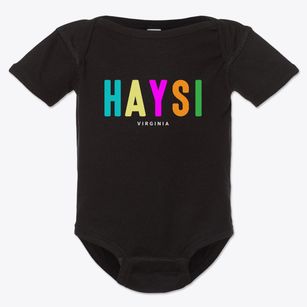 Haysi Virginia Color Pop Baby Onesie