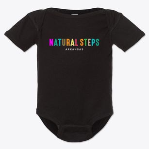 Natural Steps Arkansas Color Pop Baby Onesie