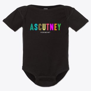Ascutney Vermont Color Pop Baby Onesie