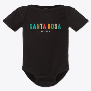Santa Rosa Arizona Color Pop Baby Onesie