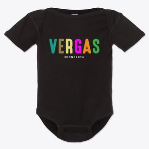 Vergas Minnesota Color Pop Baby Onesie