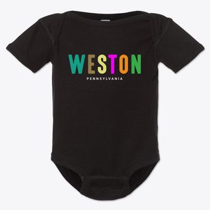 Weston Pennsylvania Color Pop Baby Onesie
