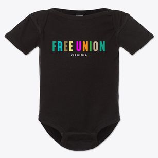 Free Union Virginia Color Pop Baby Onesie